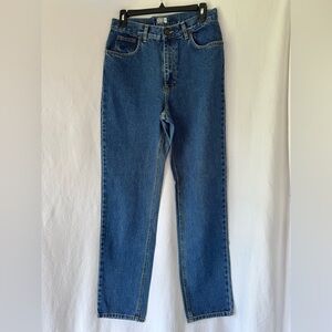 Women’s Blue Straight-Leg Jeans